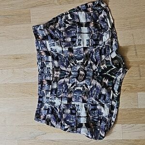 100% silk shorts from INTERMIX